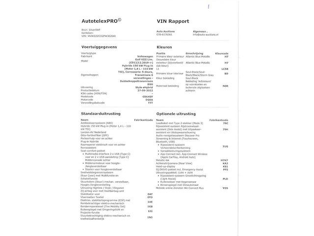 Volkswagen golf 1.4 ehybrid 204pk automaat 2022 - afbeelding 30 van  40