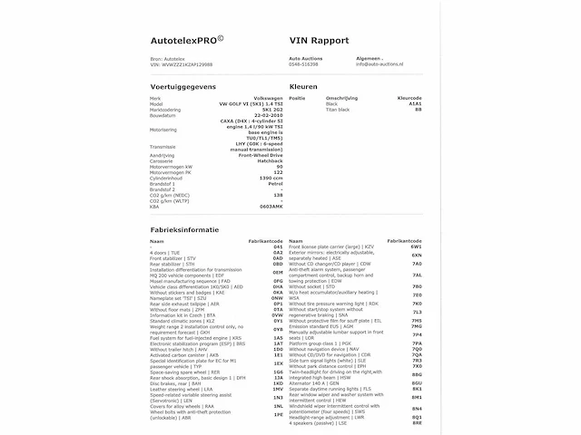 Volkswagen golf 1.4 tsi comfortline 2010, nn-688-t - afbeelding 15 van  29