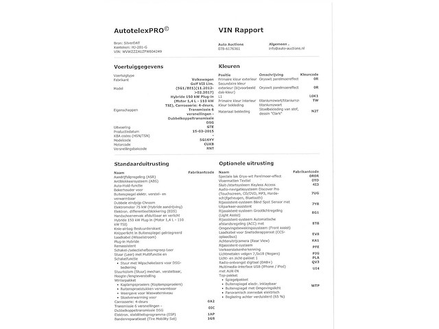 Volkswagen golf 1.4 tsi gte automaat 2015, hj-281-g - afbeelding 26 van  36