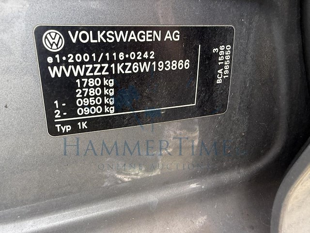 Volkswagen golf 1.4 turbo 16v tsi trendline, 2006 - afbeelding 2 van  27