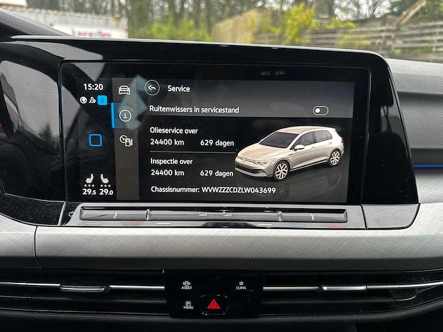 Volkswagen golf 1.5 tsi style, n-530-hx - afbeelding 9 van  14