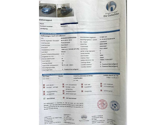 Volkswagen golf 2.0 r 4-motion, automaat, g-002-tv - afbeelding 25 van  27