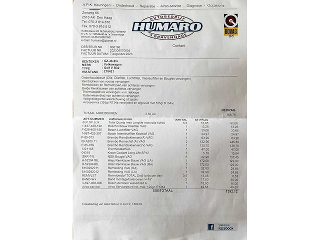 Volkswagen golf 3.2 r32, automaat, gz-469-g - afbeelding 11 van  27