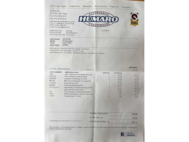 Volkswagen golf 3.2 r32, automaat, gz-469-g - afbeelding 21 van  27