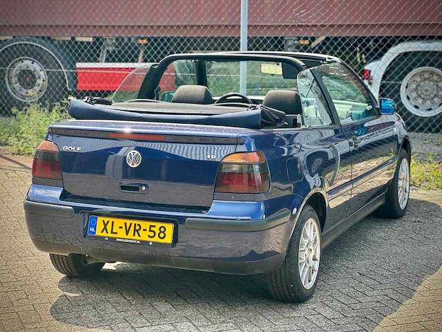 Volkswagen golf cabriolet 1.8 trendline, xl-vr-58 - afbeelding 5 van  12