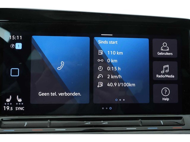 Volkswagen golf etsi r-line 1.5 162pk 2020, p-810-jn - afbeelding 14 van  33