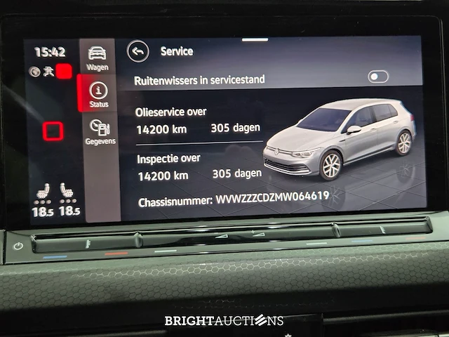 Volkswagen golf gtd 2.0 tdi 200pk 2021, n-367-hk - afbeelding 6 van  31