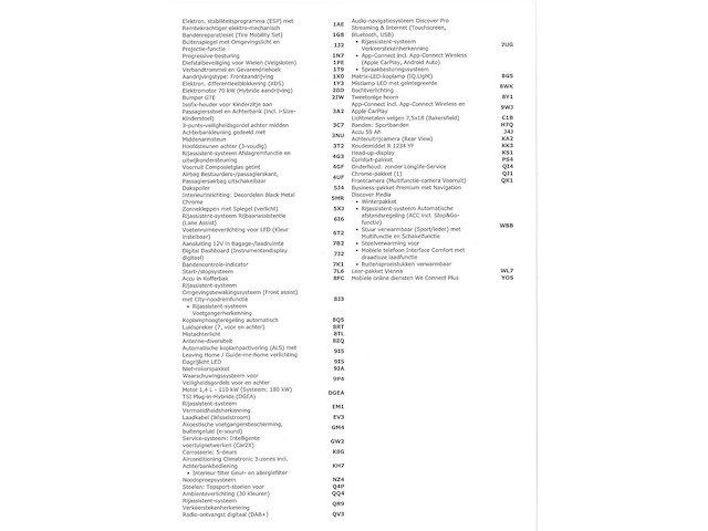 Volkswagen golf gte 1.4 ehybrid phev 245pk automaat 2022 - afbeelding 4 van  13