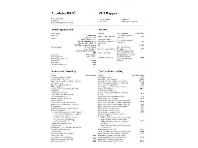 Volkswagen golf gte 1.4 ehybrid phev 245pk automaat 2022 - afbeelding 40 van  47
