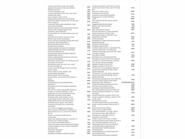 Volkswagen golf gte 1.5 ehybrid 272pk automaat 2025 garantie 2030 - afbeelding 42 van  51