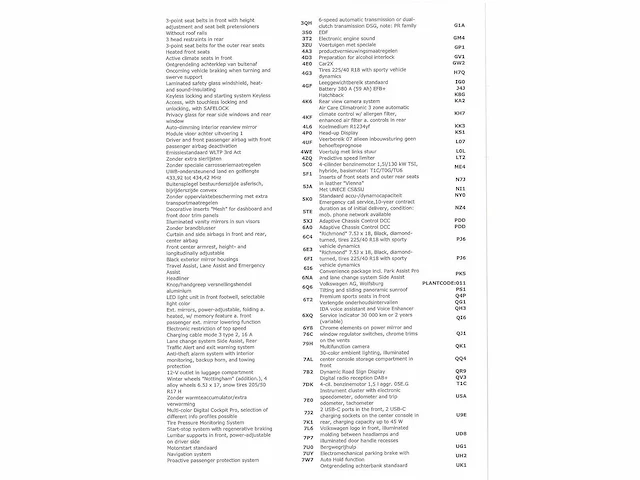 Volkswagen golf gte 1.5 ehybrid 272pk automaat 2026 garantie 2031 - afbeelding 24 van  35