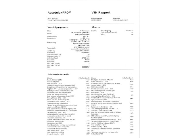 Volkswagen golf gte 1.5 ehybrid phev 272pk automaat 2024 - afbeelding 4 van  14