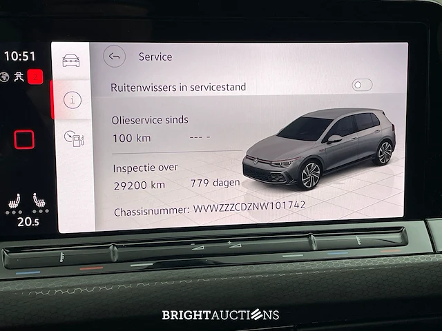 Volkswagen golf gti 2.0 tsi 301pk 2021, x-616-sn - afbeelding 37 van  43