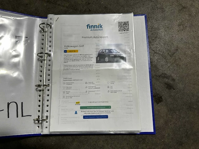 Volkswagen golf iii 2.8 vr6 174pk 1994, 80-dt-nl - afbeelding 36 van  68