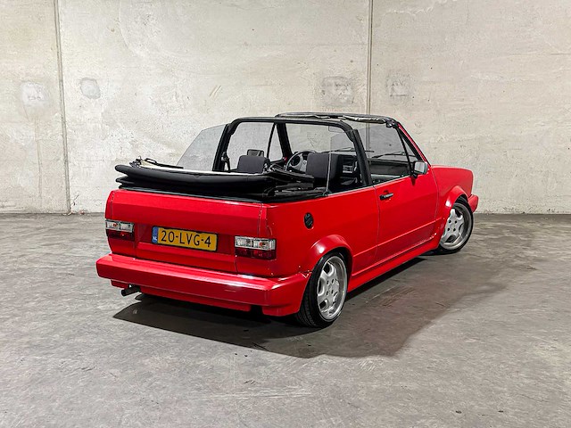 Volkswagen golf mk1 cabriolet 1.8 95pk 1988, 20-lvg-4 - afbeelding 6 van  51