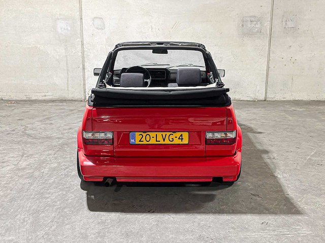 Volkswagen golf mk1 cabriolet 1.8 95pk 1988, 20-lvg-4 - afbeelding 9 van  51