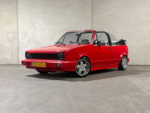 Volkswagen golf mk1 cabriolet 1.8 95pk 1988, 20-lvg-4 - afbeelding 12 van  51