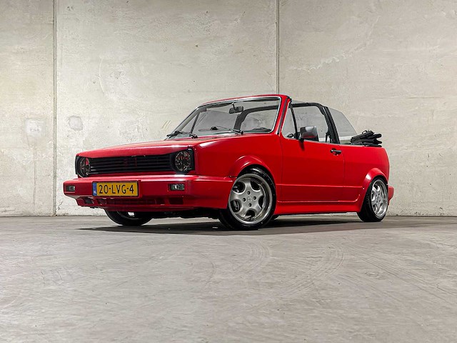 Volkswagen golf mk1 cabriolet 1.8 95pk 1988, 20-lvg-4 - afbeelding 23 van  51