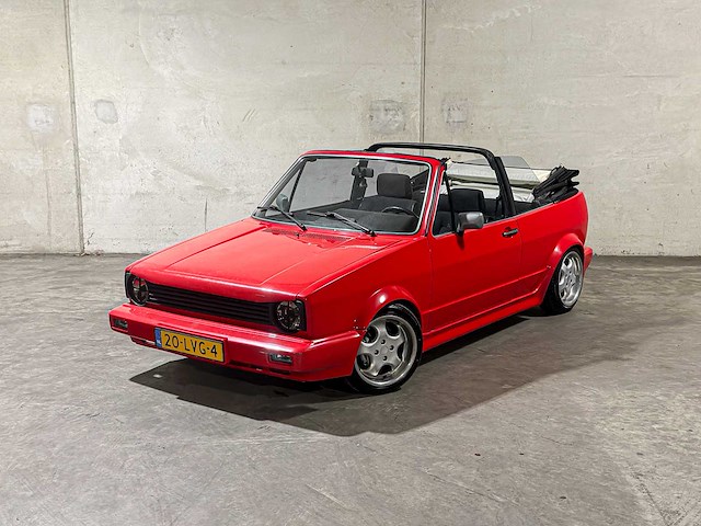 Volkswagen golf mk1 cabriolet 1.8 95pk 1988, 20-lvg-4 - afbeelding 34 van  51