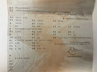 Volkswagen golf viii 1.4 gte 2020 | 32-46-26 - afbeelding 2 van  31