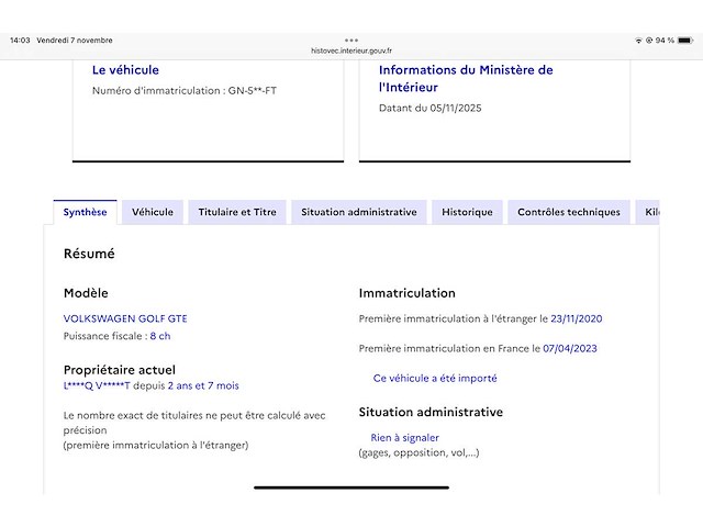 Volkswagen golf viii 1.4 gte 2020 | 32-46-26 - afbeelding 9 van  31