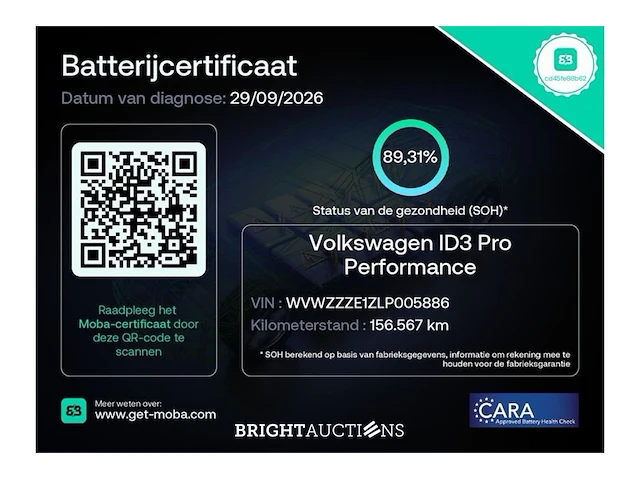 Volkswagen id.3 first plus 58 kwh 2020 (origineel-nl), j-268-rh - afbeelding 35 van  37
