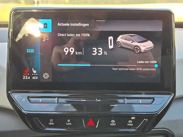 Volkswagen id.3 first plus 58 kwh 2020 soh 87%| j-677-vn - afbeelding 9 van  24
