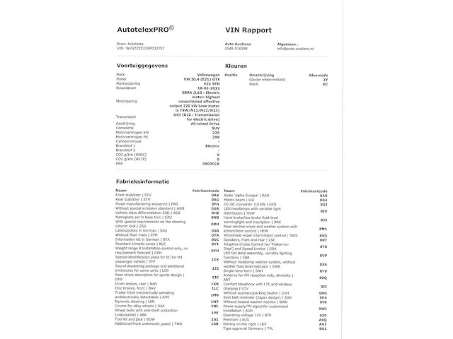 Volkswagen id.4 gtx 4motion 77 kwh 220kw automaat 2022 - afbeelding 30 van  38