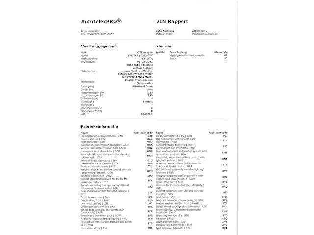 Volkswagen id.4 gtx 4motion 77 kwh 220kw automaat 2023 - afbeelding 13 van  26