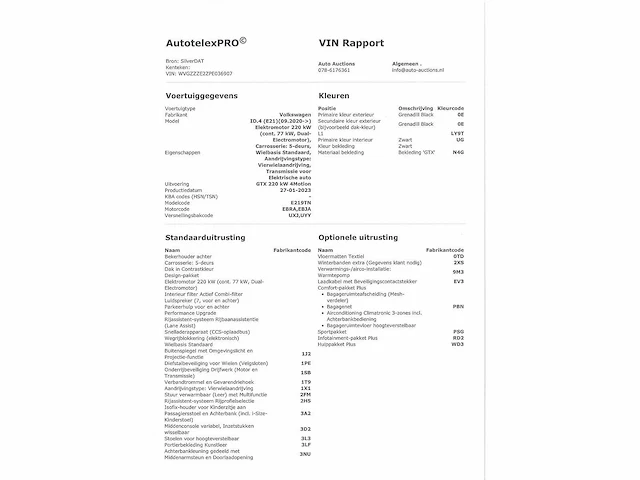Volkswagen id.4 gtx 4motion 77 kwh 220kw automaat 2023 - afbeelding 18 van  28