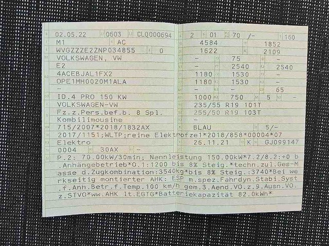 Volkswagen id.4 pro 77 kwh 150kw automaat 2022 - afbeelding 26 van  39