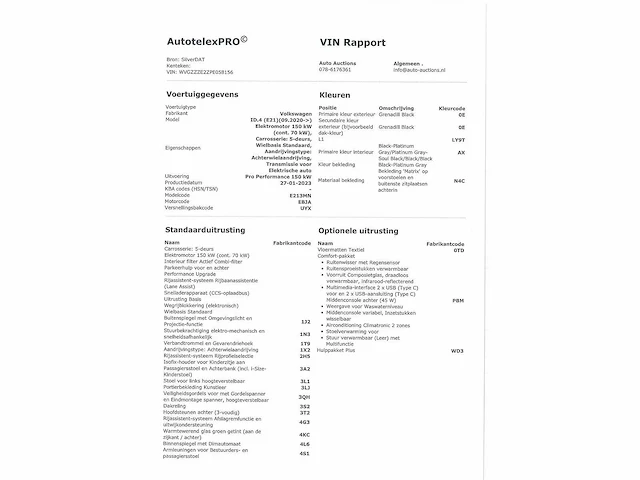 Volkswagen id.4 pro 77 kwh 150kw soh 93% automaat 2023 - afbeelding 26 van  40