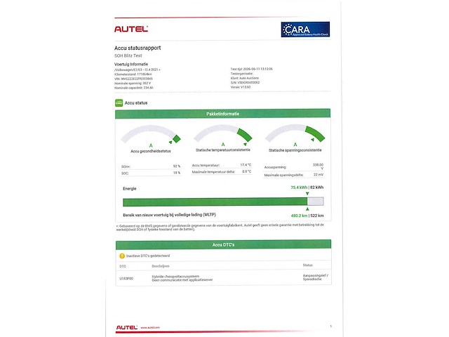 Volkswagen id.4 pure 77 kwh 150kw automaat 2022 soh 92% - afbeelding 29 van  40