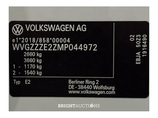 Volkswagen id.4 tech 77 kwh 2021 (origineel-nl), l-858-ll - afbeelding 37 van  44