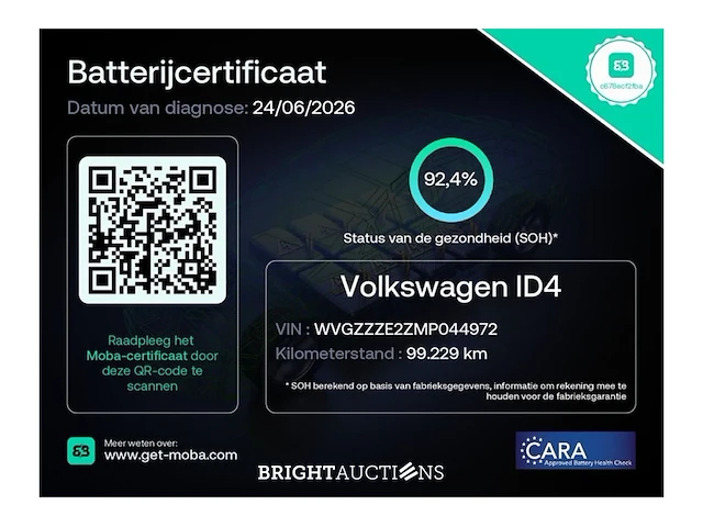 Volkswagen id.4 tech 77 kwh 2021 (origineel-nl), l-858-ll - afbeelding 42 van  44