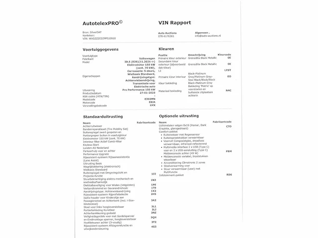 Volkswagen id.5 pro business 77 kwh 150kw automaat 2023 - afbeelding 40 van  47