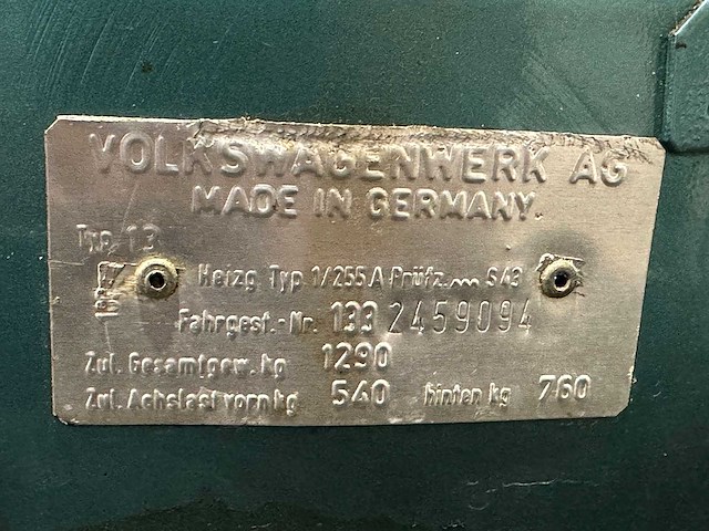 Volkswagen kever 1303 oldtimer schuurvondst 82-71-vz - afbeelding 7 van  13