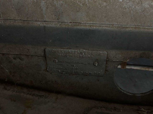 Volkswagen kever cabriolet 1.6 36pk 1968 - afbeelding 39 van  40