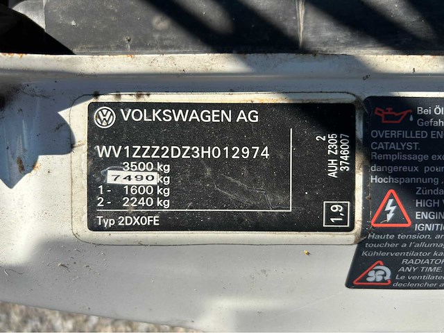 Volkswagen lt tdi 35 be bedrijfswagen - afbeelding 17 van  24