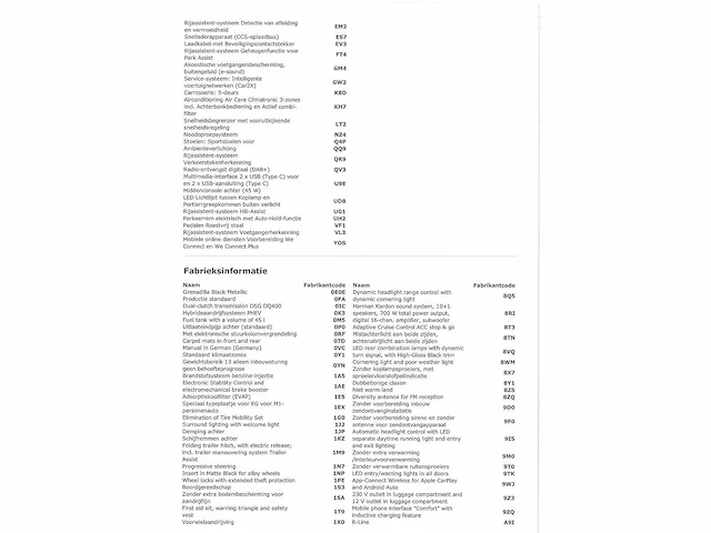 Volkswagen passat variant 1.5 ehybrid 272pk automaat 2025 garantie 2030 - afbeelding 27 van  38