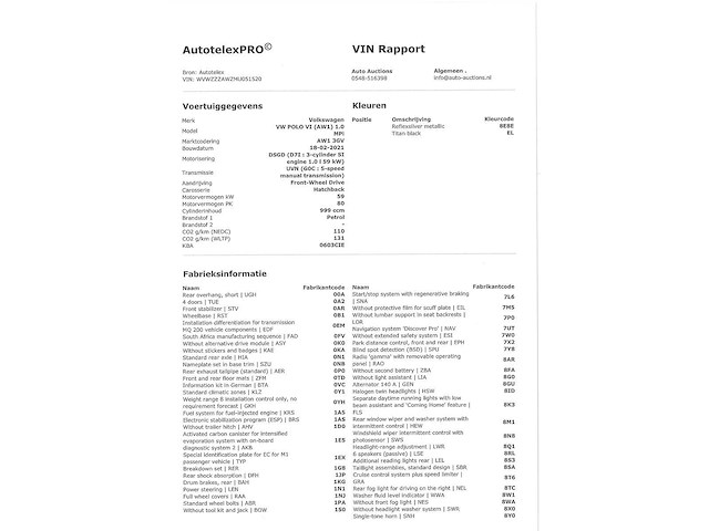 Volkswagen polo 1.0 comfortline 2021 - afbeelding 17 van  19