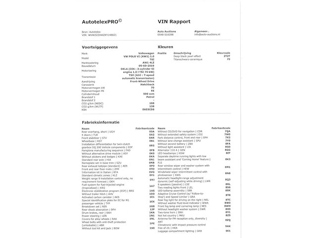 Volkswagen polo 1.0 tsi highline business r-line 2019 automaat, krs-42-x - afbeelding 26 van  34