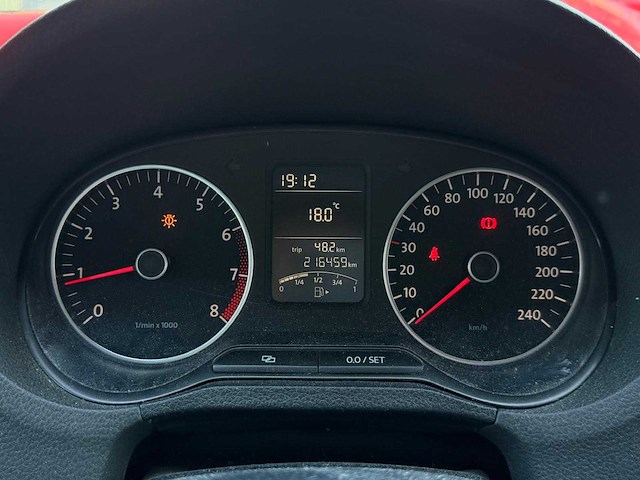Volkswagen polo 1.2-12v bluemotion comfortline | nx-136-n i - afbeelding 5 van  10
