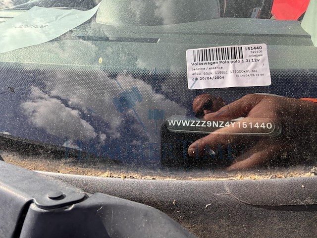 Volkswagen polo 1.2i 12v base, 2004 - afbeelding 20 van  37