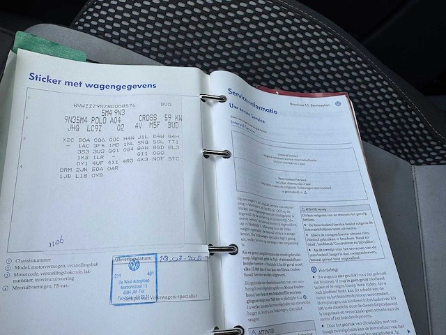 Volkswagen polo 1.4-16v cross clima 13-zn-fh - afbeelding 15 van  34