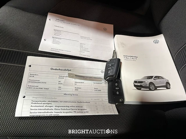 Volkswagen t-roc life 75 edition 1.0 tsi 110pk 2022 (origineel-nl), r-182-bg - afbeelding 10 van  31