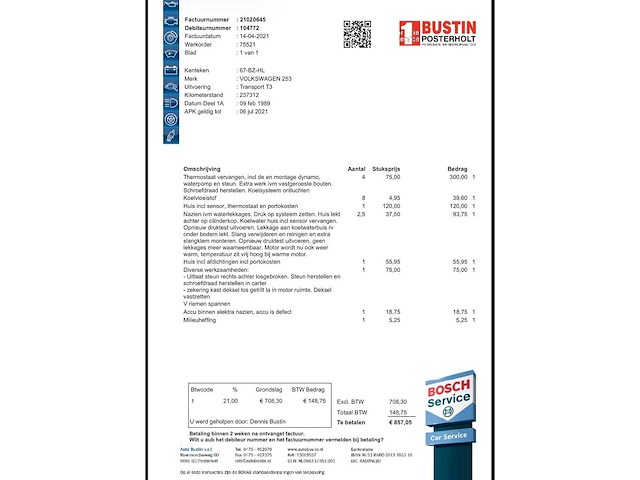Volkswagen t3 transporter california westfalia camper 67-bz-hl - afbeelding 29 van  31