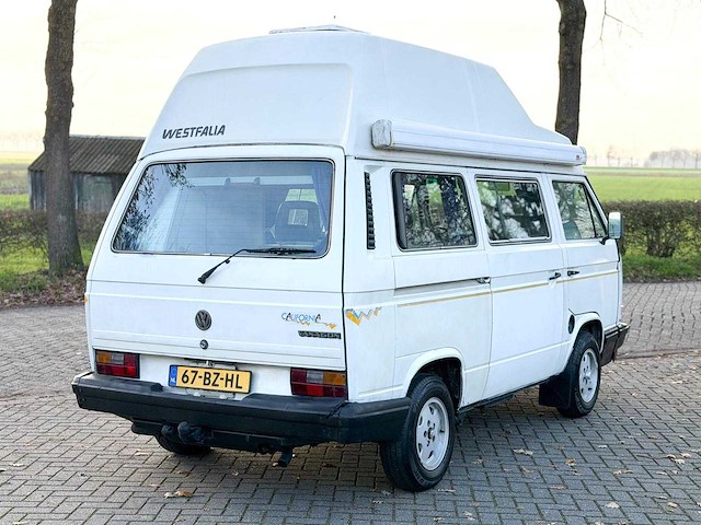 Volkswagen t3 transporter california westfalia camper 67-bz-hl - afbeelding 5 van  31