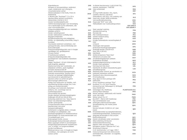 Volkswagen tiguan 1.4 tsi ehybrid elegance 245pk automaat 2022 - afbeelding 40 van  47