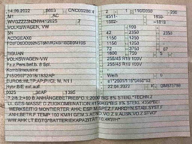 Volkswagen tiguan 1.4 tsi ehybrid r-line 2x 245pk automaat 2022 - afbeelding 8 van  19